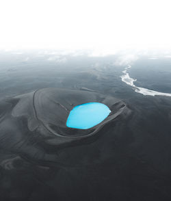 Aerial view of landscape against sky