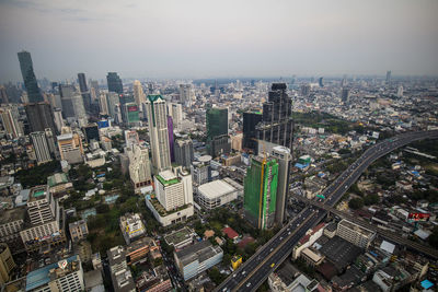 Aerial view of a city