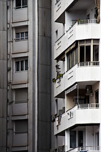 Full frame shot of residential building