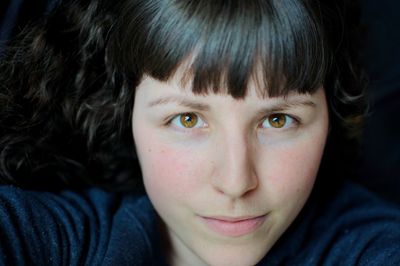 Close-up portrait of boy