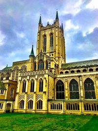 Low angle view of a church