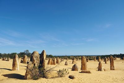 Panoramic view of beach against sky