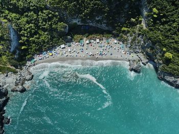 Chiliadou beach, evia, greece 