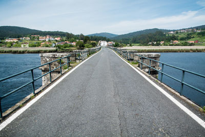 Railroad track by sea