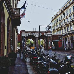 View of buildings in city