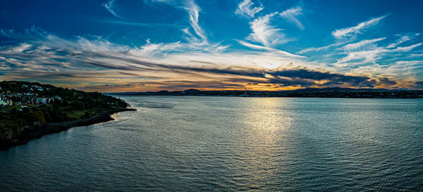 Panoramic river view