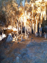 Panoramic view of cave
