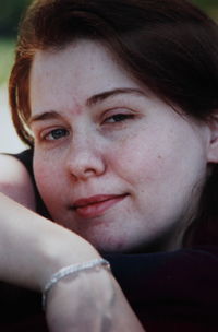 Portrait of young woman