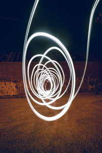 Abstract image of light painting
