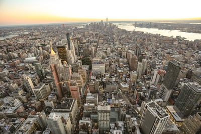 Aerial view of a city