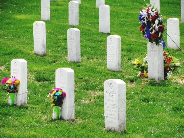 VIEW OF CEMETERY