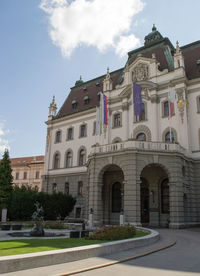 Buildings against sky