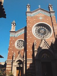 Low angle view of church