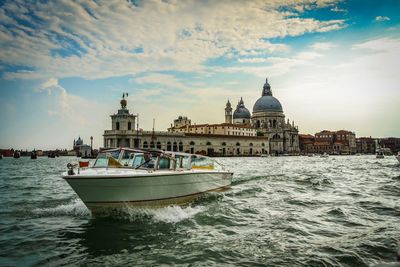 Built structure in water