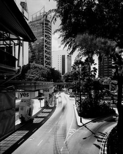 Buildings in city against sky