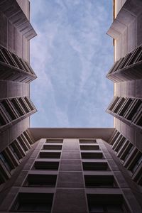 Low angle view of building against sky