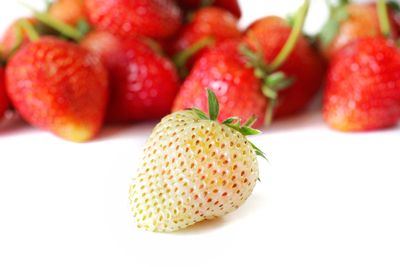 Close-up of strawberries