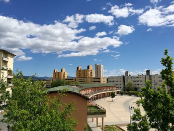 View of cityscape against sky