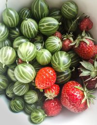 Close-up of strawberries