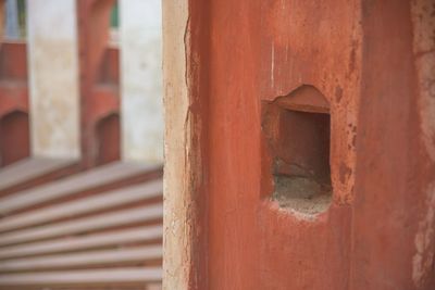 Close-up of brick wall