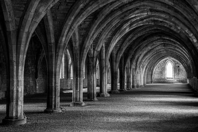 Corridor of historic building