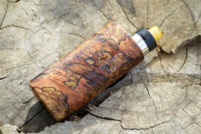 High end natural stabilized wood box mods with rebuildable dripping atomizer, vaping device, vape