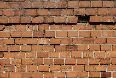 Full frame shot of brick wall