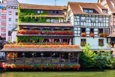 Strasbourg with timber house, france