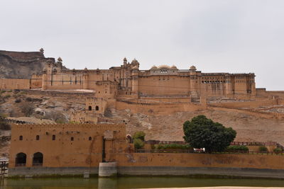 Castle against clear sky