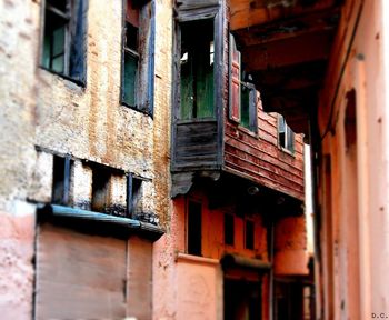View of old building
