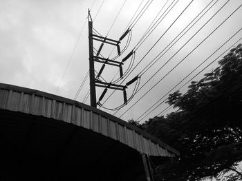 Low angle view of building against sky