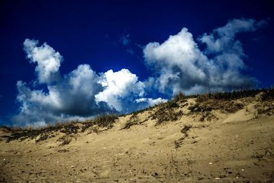 Panoramic shot of countryside landscape