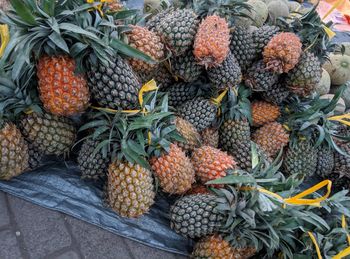 Fruits for sale at market stall