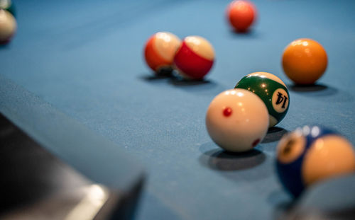 Billiards stock photo