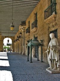 Statue of historical building