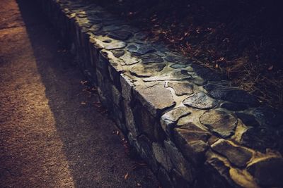 Close-up view of road