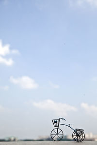 Bicycle on beach