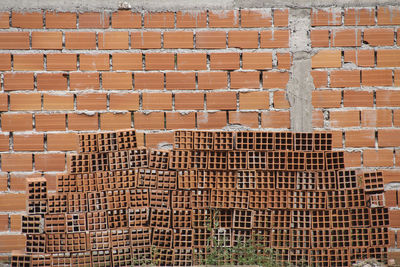 Full frame shot of brick wall