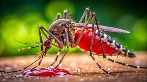 Close-up of insect on flower