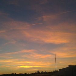 Scenic view of sky at sunset