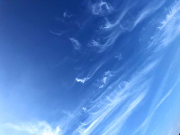 Low angle view of sky