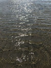 Full frame shot of sea water