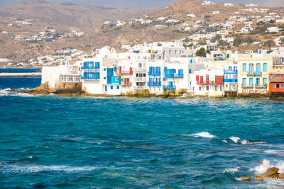 Buildings at waterfront