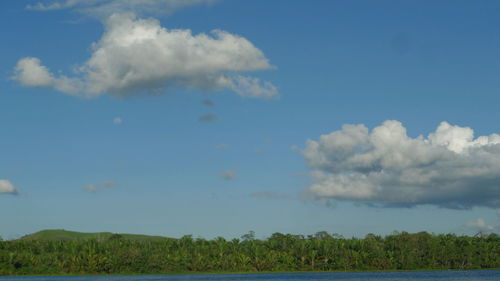 Scenic view of blue sky