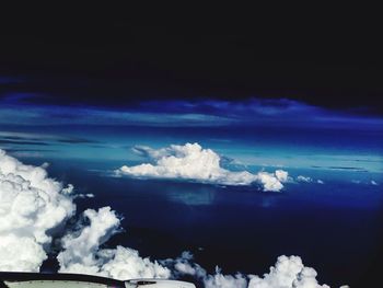 Scenic view of cloudy sky