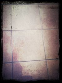 Full frame shot of tiled floor