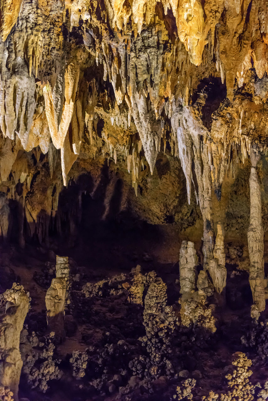 CLOSE-UP OF CAVE