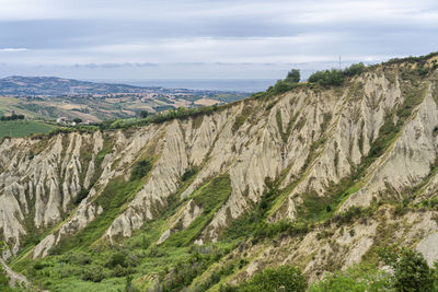 Panoramic view of landscape against sky