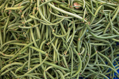 Full frame shot of fresh vegetables in market