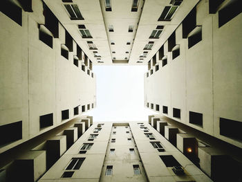 Low angle view of buildings against sky